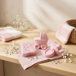 baby girl soap unwrapped